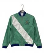 POLO RALPH LAURENポロ・ラルフローレン）の古着「リバーシブルブルゾン」｜グリーン×ブルー
