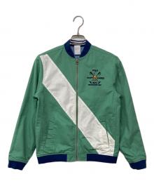 POLO RALPH LAUREN（ポロ・ラルフローレン）の古着「リバーシブルブルゾン」｜グリーン×ブルー