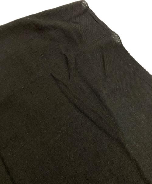 HERMES（エルメス）HERMES (エルメス) カシミヤシルクストール マルジェラ期 ブラックの古着・服飾アイテム