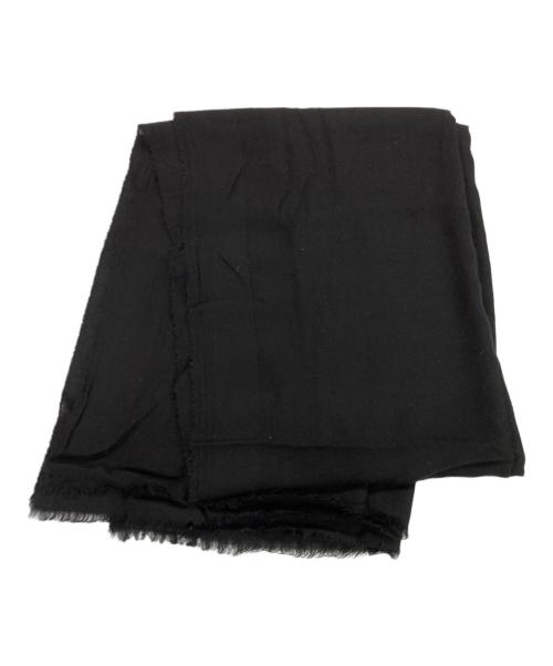 HERMES（エルメス）HERMES (エルメス) カシミヤシルクストール マルジェラ期 ブラックの古着・服飾アイテム