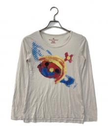 Vivienne Westwood RED LABEL（ヴィヴィアンウエストウッドレッドレーベル）の古着「キッズモンスターL/S TEE」｜ホワイト