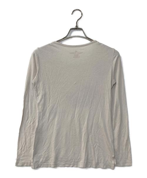 Vivienne Westwood RED LABEL（ヴィヴィアンウエストウッドレッドレーベル）Vivienne Westwood RED LABEL (ヴィヴィアンウエストウッドレッドレーベル) キッズモンスターL/S TEE ホワイト サイズ:2の古着・服飾アイテム