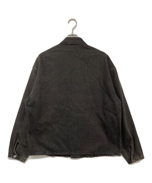 YEEZY SEASON6（イージーシーズン6）YEEZY SEASON6 (イージーシーズン6) YEEZY SEASON6 SAMPLE DENIM JACKET グレー サイズ:Lの古着・服飾アイテム