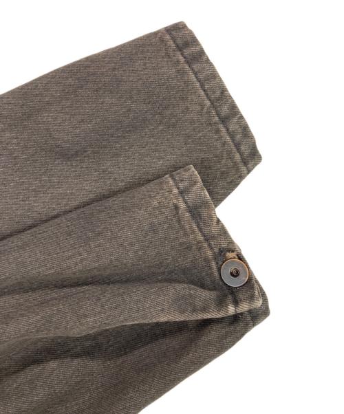 YEEZY SEASON6（イージーシーズン6）YEEZY SEASON6 (イージーシーズン6) YEEZY SEASON6 SAMPLE DENIM JACKET グレー サイズ:Lの古着・服飾アイテム