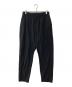 H BEAUTY&YOUTH（エイチ ビューティー&ユース）の古着「COTTON NYLON BALOON PANTS」｜ブラック