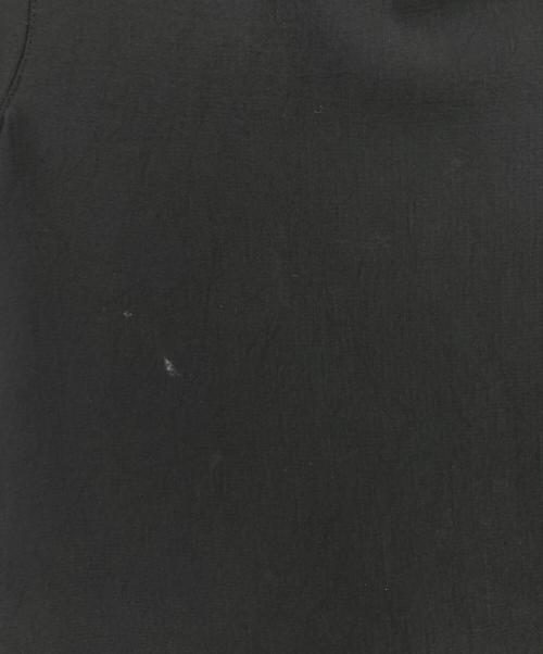 UNITED ARROWS & SONS（ユナイテッドアローズ アンド サンズ）UNITED ARROWS & SONS (ユナイテッドアローズ アンド サンズ) PE BUTTONLES JACKET / ボタンレスジャケット ブラック サイズ:Lの古着・服飾アイテム