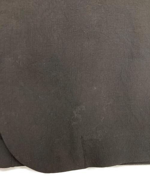 UNITED ARROWS & SONS（ユナイテッドアローズ アンド サンズ）UNITED ARROWS & SONS (ユナイテッドアローズ アンド サンズ) PE BUTTONLES JACKET / ボタンレスジャケット ブラック サイズ:Lの古着・服飾アイテム