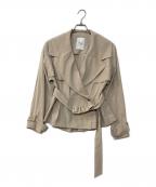 HER LIP TOハーリップトゥ）の古着「Everyday Belted Trench Jacket」｜ベージュ