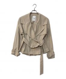 HER LIP TO（ハーリップトゥ）の古着「Everyday Belted Trench Jacket」｜ベージュ
