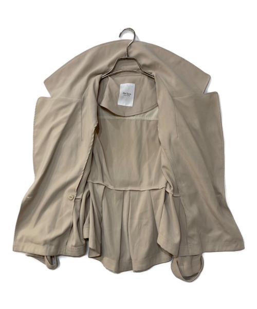 HER LIP TO（ハーリップトゥ）HER LIP TO (ハーリップトゥ) Everyday Belted Trench Jacket ベージュ サイズ:Sの古着・服飾アイテム