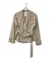 HER LIP TO（ハーリップトゥ）の古着「Everyday Belted Trench Jacket」｜ベージュ