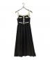 HER LIP TO（ハーリップトゥ）の古着「Tweed Long Dress」｜ブラック