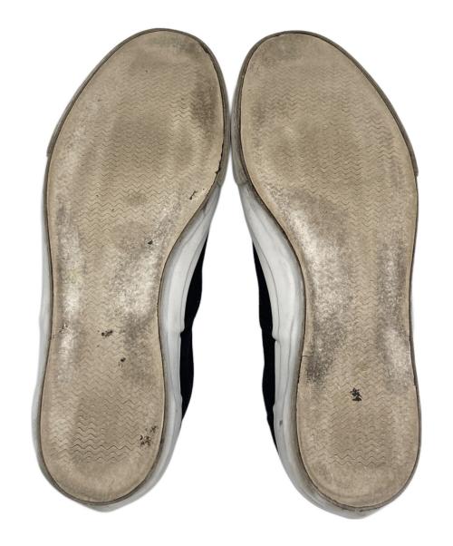 UNDERCOVER（アンダーカバー）UNDERCOVER (アンダーカバー) denim deck shoes / デニムデッキシューズ ブラック サイズ:Lの古着・服飾アイテム