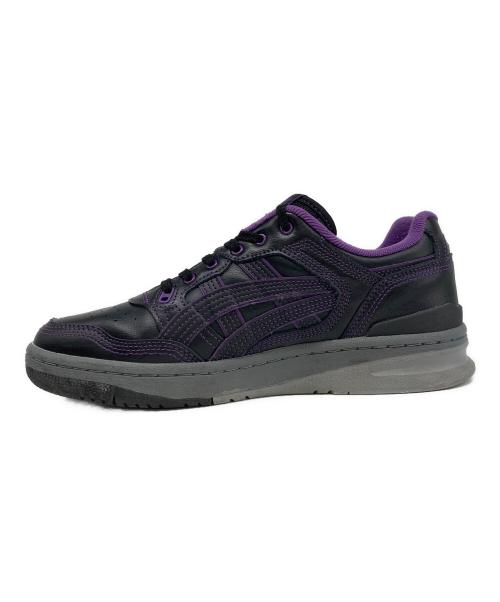 asics（アシックス）asics (アシックス) Needles (ニードルズ) EX89 ローカットスニーカー ブラック×パープル サイズ:26.5の古着・服飾アイテム