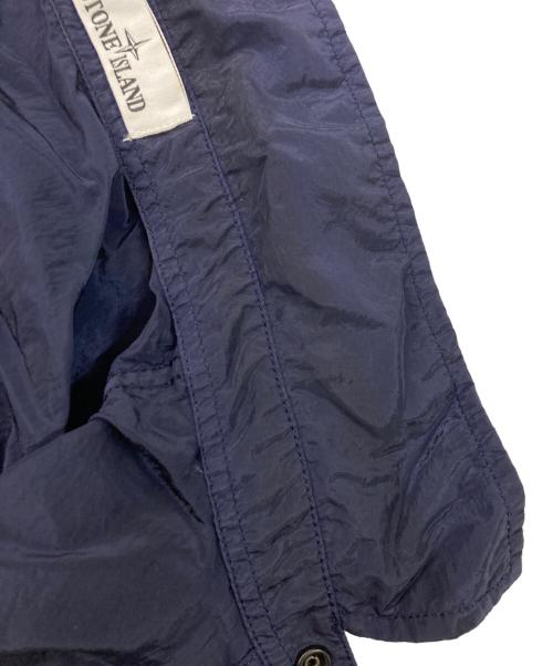 STONE ISLAND（ストーンアイランド）STONE ISLAND (ストーンアイランド) nylon metal ナイロンメタル ジップジャケット ネイビー サイズ:Sの古着・服飾アイテム