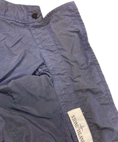 STONE ISLAND（ストーンアイランド）STONE ISLAND (ストーンアイランド) nylon metal ナイロンメタル ジップジャケット ネイビー サイズ:Sの古着・服飾アイテム