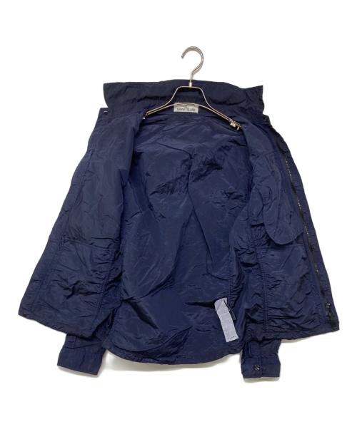 STONE ISLAND（ストーンアイランド）STONE ISLAND (ストーンアイランド) nylon metal ナイロンメタル ジップジャケット ネイビー サイズ:Sの古着・服飾アイテム