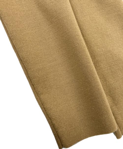 DRESSTERIOR（ドレステリア）DRESSTERIOR (ドレステリア) バックフェイクパールニットワンピース ベージュ サイズ:38の古着・服飾アイテム