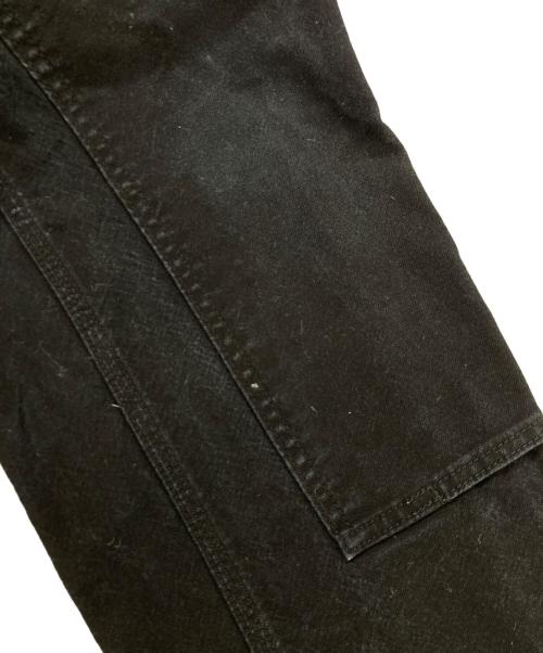CarHartt（カーハート）CarHartt (カーハート) ダブルニーパンツ ブラック サイズ:32×34の古着・服飾アイテム
