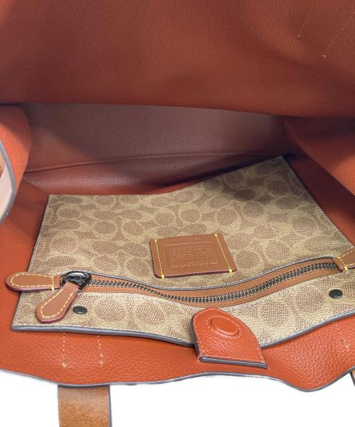 COACH（コーチ）COACH (コーチ) リレートート34 ブラウンの古着・服飾アイテム