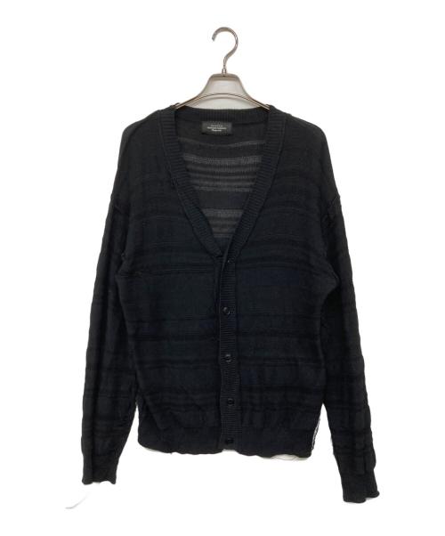 UNUSED（アンユーズド）UNUSED (アンユーズド) 7G cardigan / カーディガン ブラック サイズ:2の古着・服飾アイテム