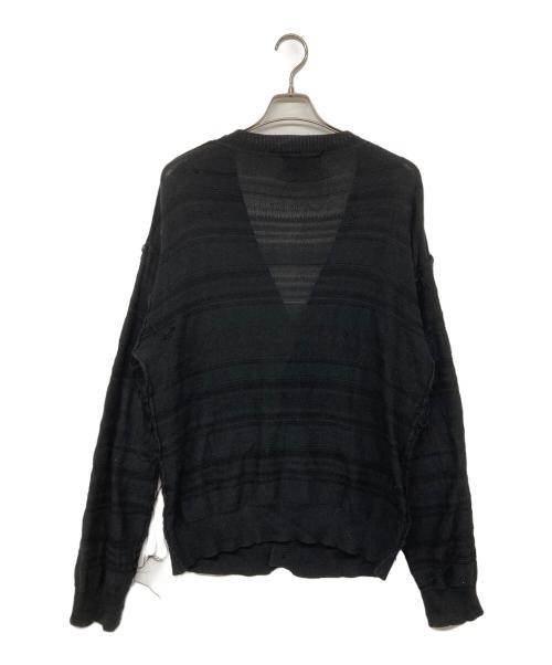 UNUSED（アンユーズド）UNUSED (アンユーズド) 7G cardigan / カーディガン ブラック サイズ:2の古着・服飾アイテム