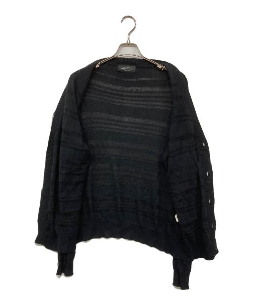 UNUSED（アンユーズド）UNUSED (アンユーズド) 7G cardigan / カーディガン ブラック サイズ:2の古着・服飾アイテム