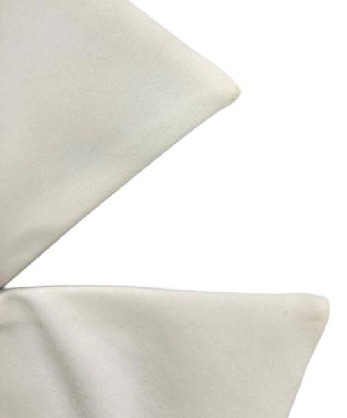 Demi-Luxe Beams（デミルクス ビームス）Demi-Luxe Beams (デミルクス ビームス) フクレ織りジャカード アタッチドカラー ブラウス ブラック サイズ:36の古着・服飾アイテム