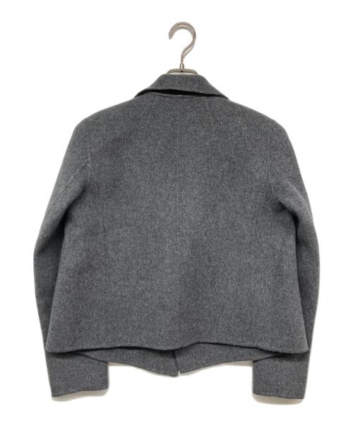 theory（セオリー）theory (セオリー) Sileena New Divide Blazer / カシミヤ ウールミックスフェルトジャケット グレー サイズ:Pの古着・服飾アイテム