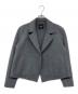 theory（セオリー）の古着「Sileena New Divide Blazer / カシミヤ ウールミックスフェルトジャケット」｜グレー