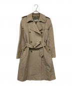 MaxMaraマックスマーラ）の古着「MaxMara トレンチコート 銀タグ」｜ベージュ