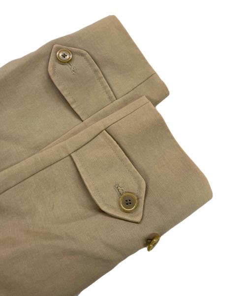 MaxMara（マックスマーラ）MaxMara (マックスマーラ) MaxMara トレンチコート 銀タグ ベージュ サイズ:42の古着・服飾アイテム