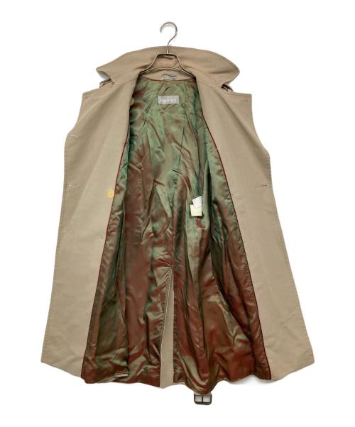 MaxMara（マックスマーラ）MaxMara (マックスマーラ) MaxMara トレンチコート 銀タグ ベージュ サイズ:42の古着・服飾アイテム