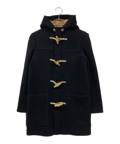 BURBERRY（バーバリー）BURBERRY (バーバリー) 裏ノバチェックダッフルコート ブラック サイズ:160㎝の古着・服飾アイテム