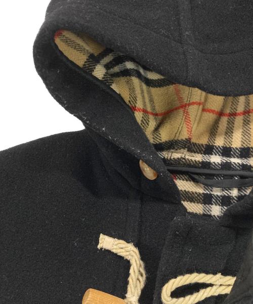 BURBERRY（バーバリー）BURBERRY (バーバリー) 裏ノバチェックダッフルコート ブラック サイズ:160㎝の古着・服飾アイテム