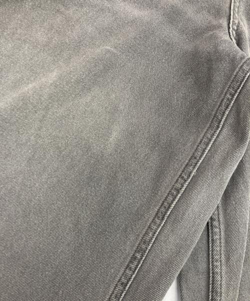 adidas（アディダス）adidas (アディダス) ADICOLOR FIREBIRD OVERSIZED DENIM PANT / ウォッシュドグレーデニム　Adilenium パンツ ブラック サイズ:24/30の古着・服飾アイテム