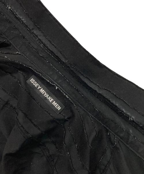 ISSEY MIYAKE MEN（イッセイミヤケメン）ISSEY MIYAKE MEN (イッセイミヤケメン) DYEING CUT JACQUARD SHIRT ブラック サイズ:2の古着・服飾アイテム