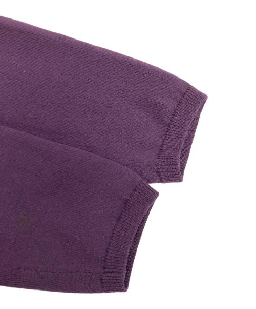 Cruciani（クルチアーニ）CRUCIANI (クルチアーニ) Vネックニット パープル サイズ:48の古着・服飾アイテム