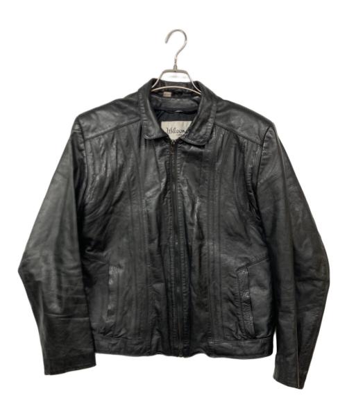 wilsons leather（ウィルソンズレザー）wilsons leather (ウィルソンズレザー) レザージャケット ブラック サイズ:40の古着・服飾アイテム