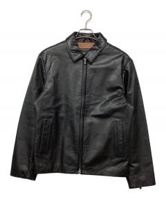 中古・古着通販】COOTIE (クーティー) レザージャケット ブラック