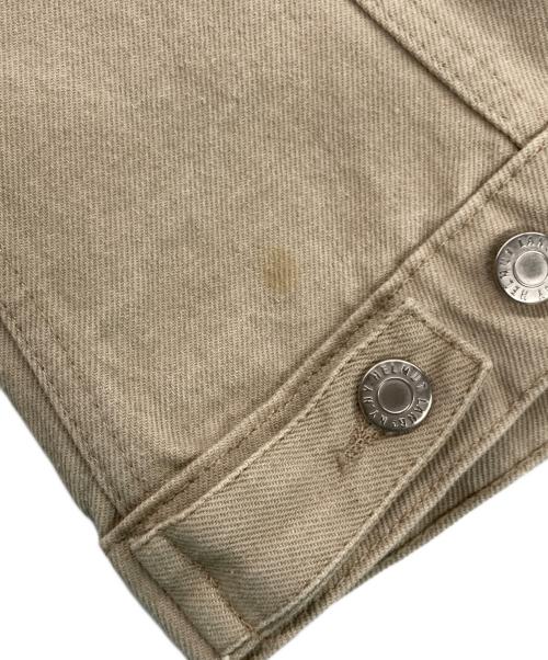 HELMUT LANG（ヘルムートラング）HELMUT LANG (ヘルムートラング) Classic Raw Denim Jacket ベージュ サイズ:42の古着・服飾アイテム