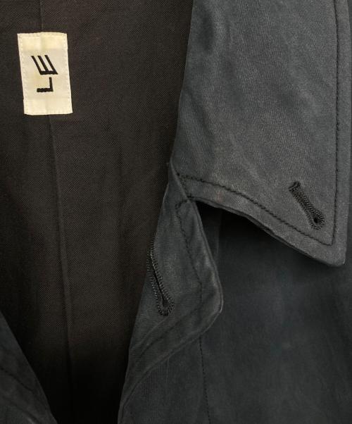 LE（エルイー）LE (エルイー) バルマカーンコート ネイビー サイズ:2の古着・服飾アイテム