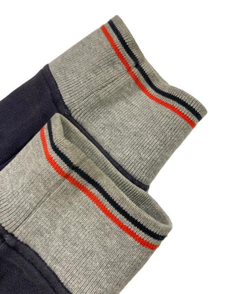 stussy（ステューシー）stussy (ステューシー) stussy 90`S 紺タグ フーデッド スウェット スタジャン グレー サイズ:Mの古着・服飾アイテム