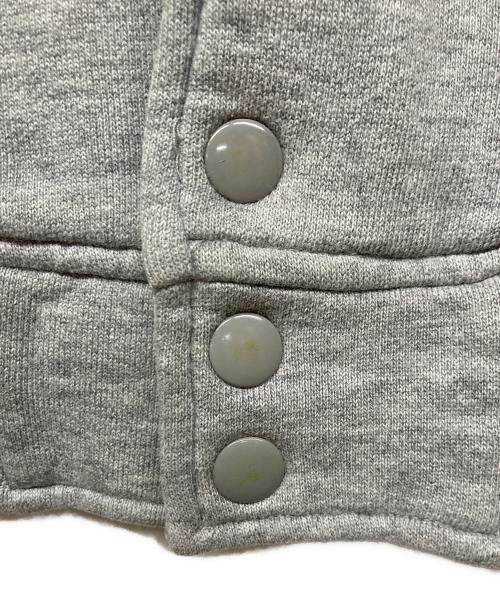 stussy（ステューシー）stussy (ステューシー) stussy 90`S 紺タグ フーデッド スウェット スタジャン グレー サイズ:Mの古着・服飾アイテム