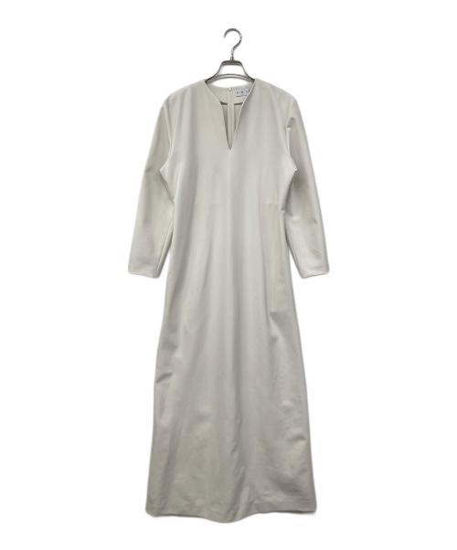 RIM.ARK（リムアーク）RIM.ARK (リムアーク) Classical long dress ベージュ サイズ:38の古着・服飾アイテム