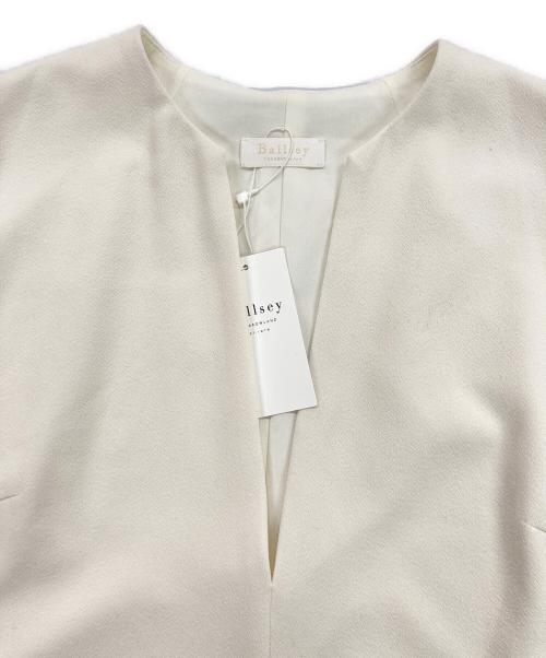 BALLSEY（ボールジィ）BALLSEY (ボールジィ) ドライアムンゼン キーネックワンピース ベージュ サイズ:36の古着・服飾アイテム