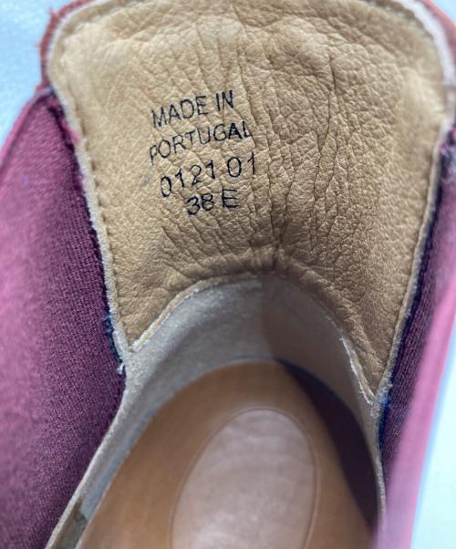 BIRKENSTOCK（ビルケンシュトック）BIRKENSTOCK (ビルケンシュトック) STALONサイドゴアブーツ ボルドー サイズ:24.5の古着・服飾アイテム