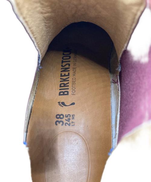 BIRKENSTOCK（ビルケンシュトック）BIRKENSTOCK (ビルケンシュトック) STALONサイドゴアブーツ ボルドー サイズ:24.5の古着・服飾アイテム