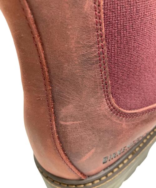 BIRKENSTOCK（ビルケンシュトック）BIRKENSTOCK (ビルケンシュトック) STALONサイドゴアブーツ ボルドー サイズ:24.5の古着・服飾アイテム