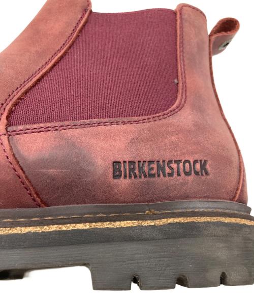 BIRKENSTOCK（ビルケンシュトック）BIRKENSTOCK (ビルケンシュトック) STALONサイドゴアブーツ ボルドー サイズ:24.5の古着・服飾アイテム
